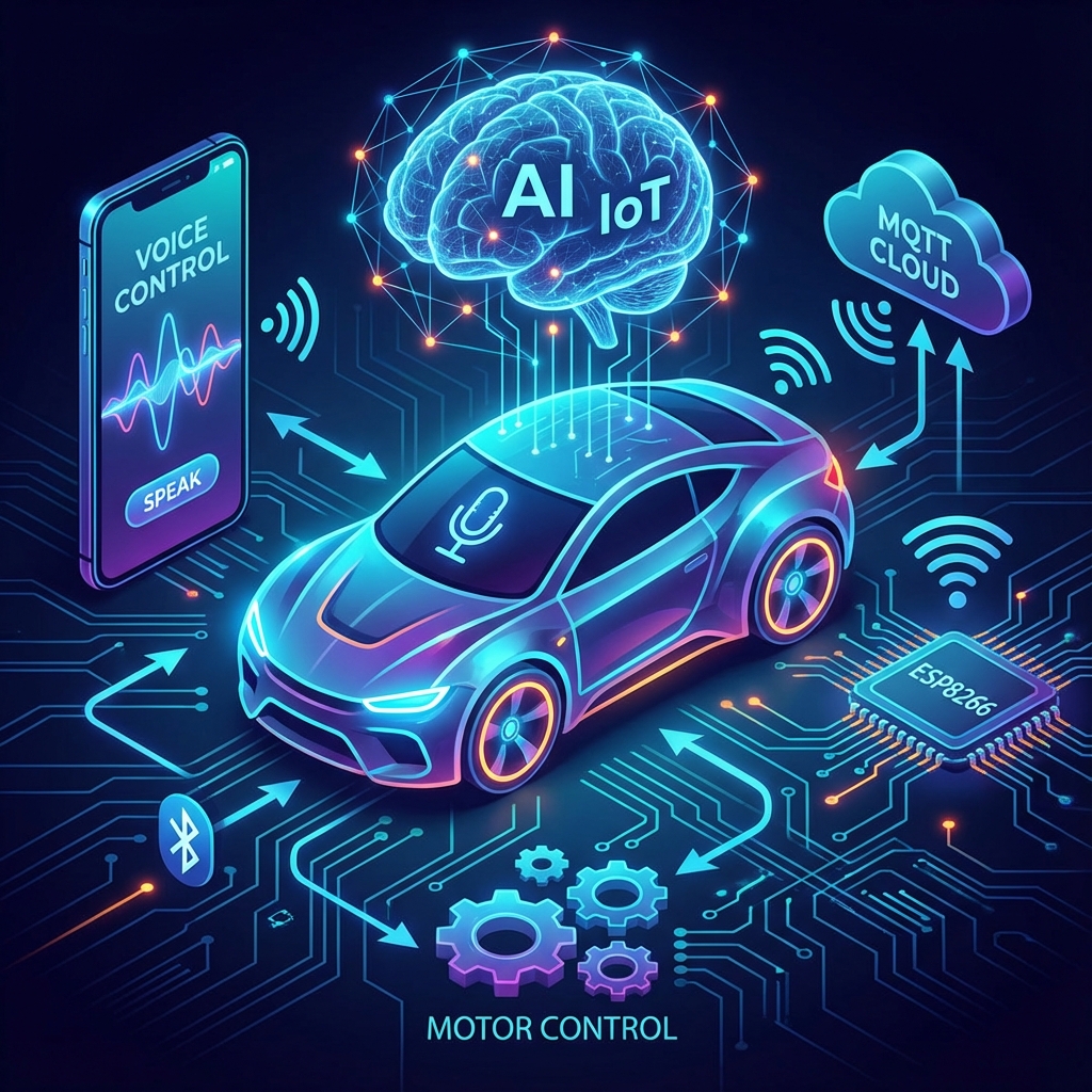 Smart Voice-Controlled Car